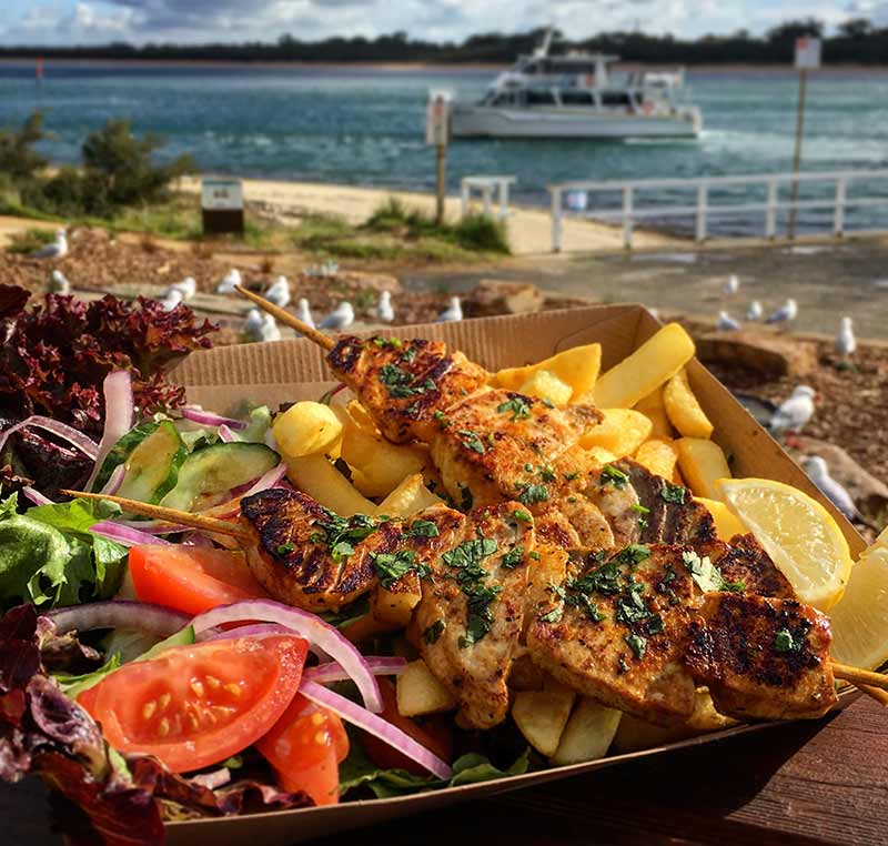 Fish & Chip Skewers | Delicious Local Seafood Phillip Island | San Remo Fisherman's Co-op Fish and Chip Menu